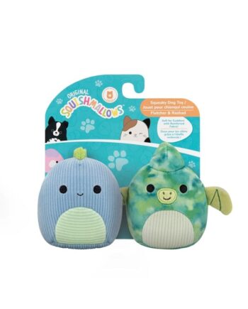 Squishmallows Pets Squishmallows 9cm Two-pack Squeaky Plush Dog Toy