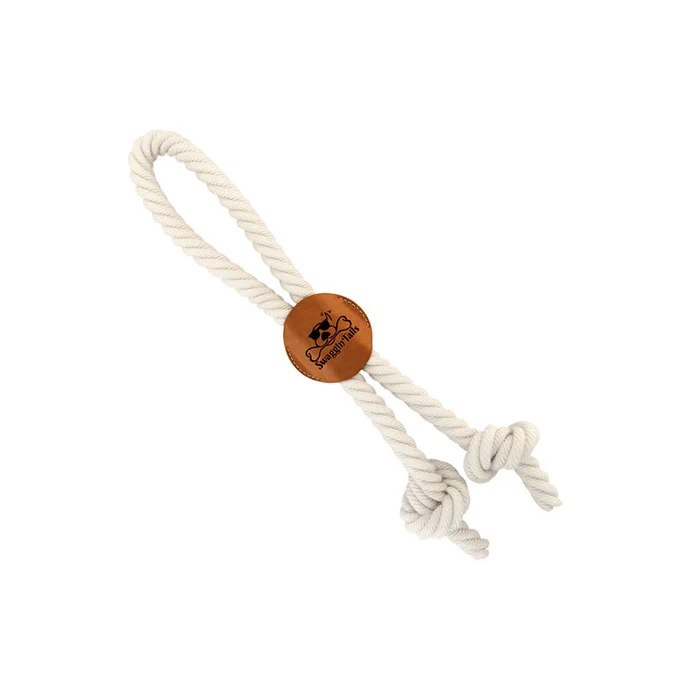 Swaggin Tails Knotted Rope Medalion Hundelegetøj 40 Cm
