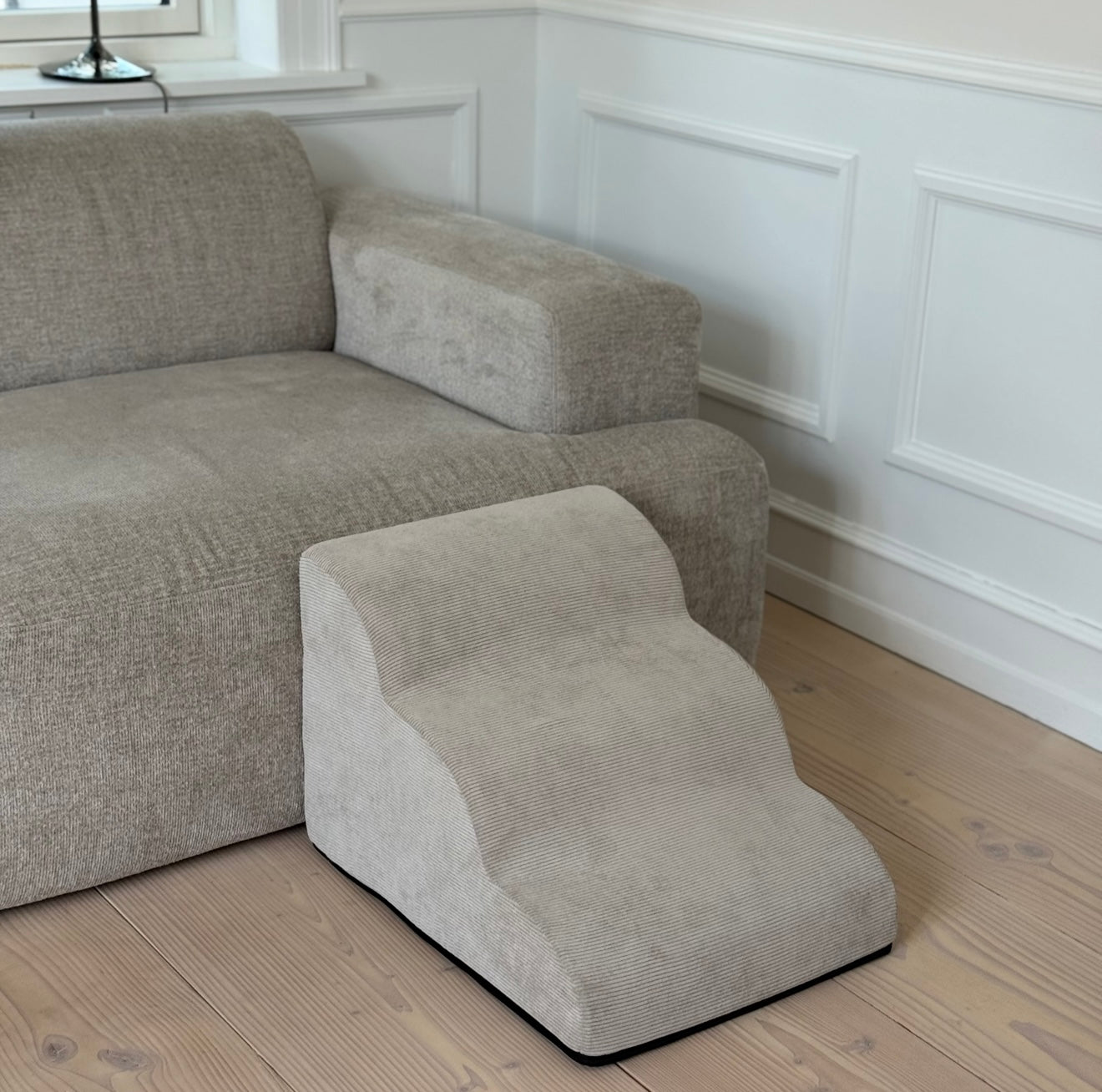Trappe    Aftageligt Betræk   Beige 38 Cm