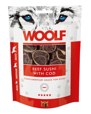 Woolf Beef Sushi With Cod 100